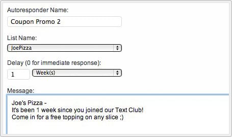 Autoresponders