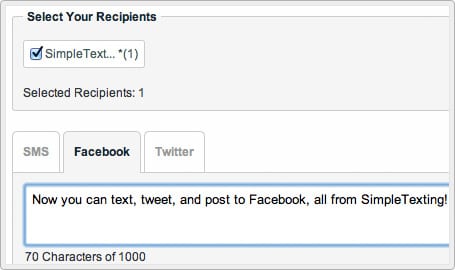 Facebook and Twitter Integration