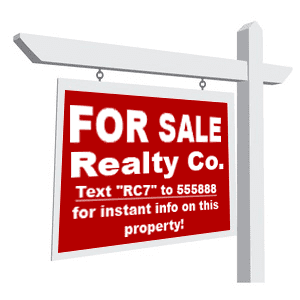 SMS Marketing Real Estate Sign