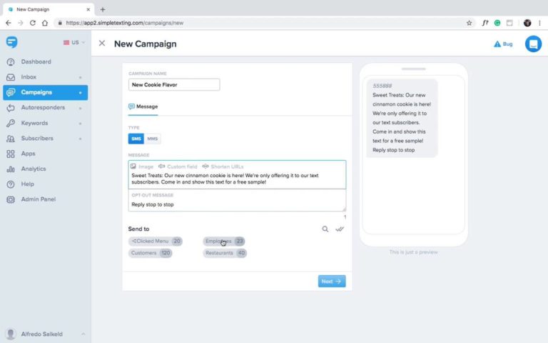 How to Send and Schedule Your Text Campaigns