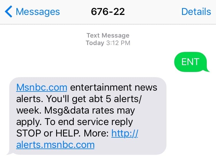 How to use SMS marketing? Some news outlets send timely alerts