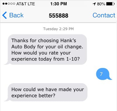 poll text example