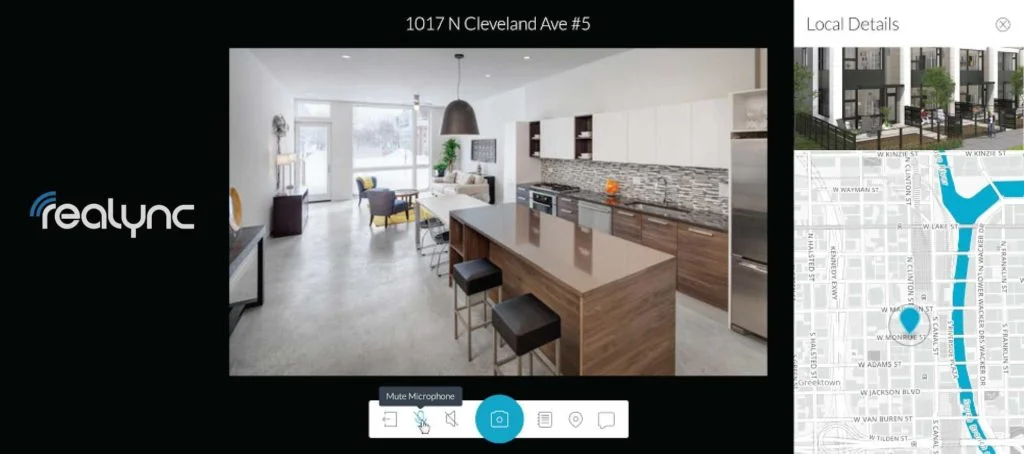 Example of a virtual open house.