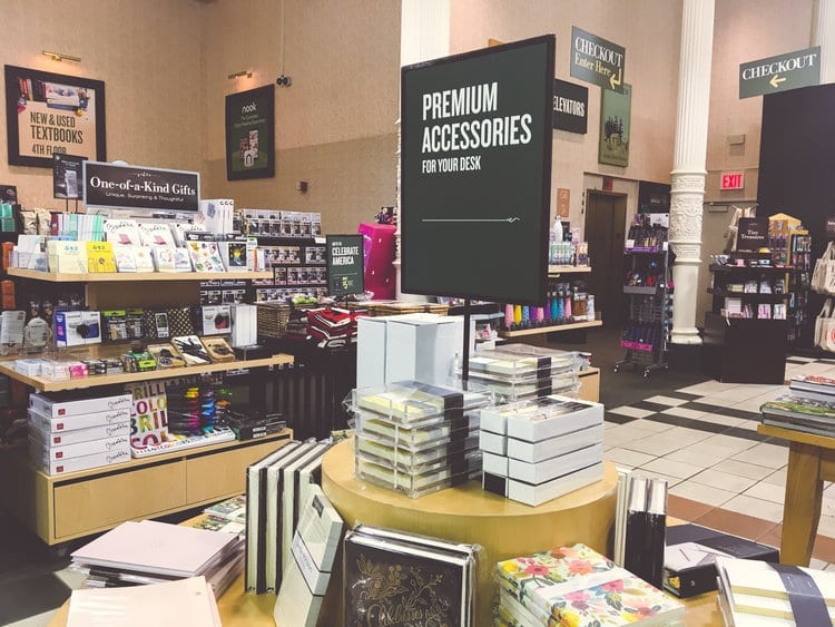 Barnes & Noble example of driving impulse purchases