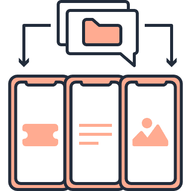 Send Messages or Photos to Large Groups