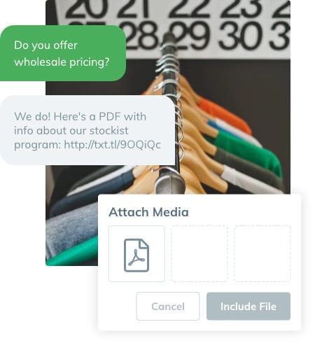 Send Photos, Documents, and More