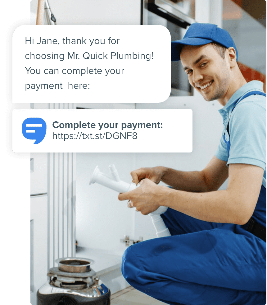 Send Secure Payment Links<br />