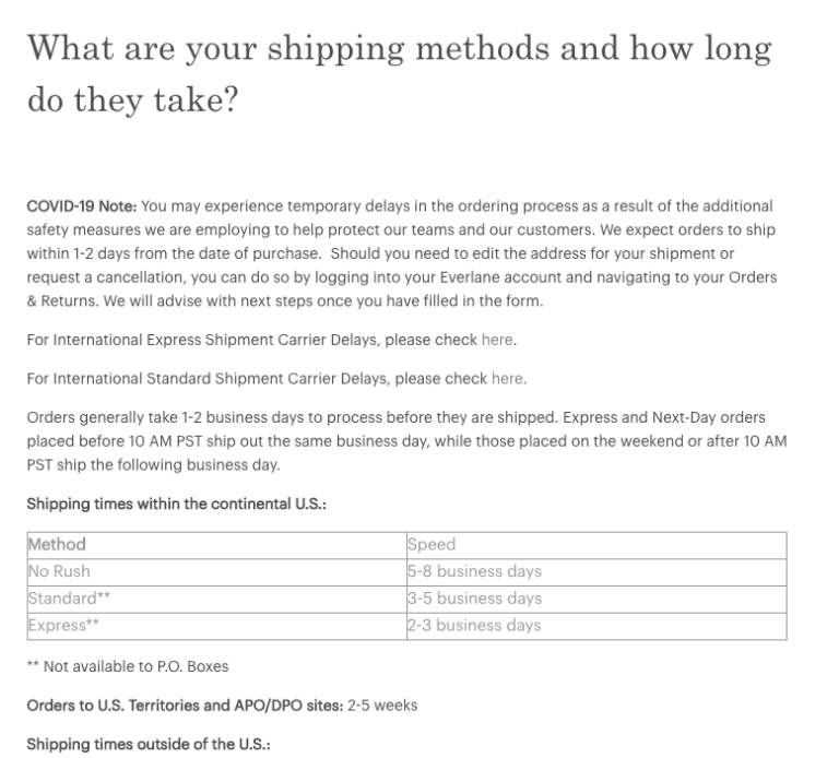 Communicate a Shipping Delay to Customers | SimpleTexting