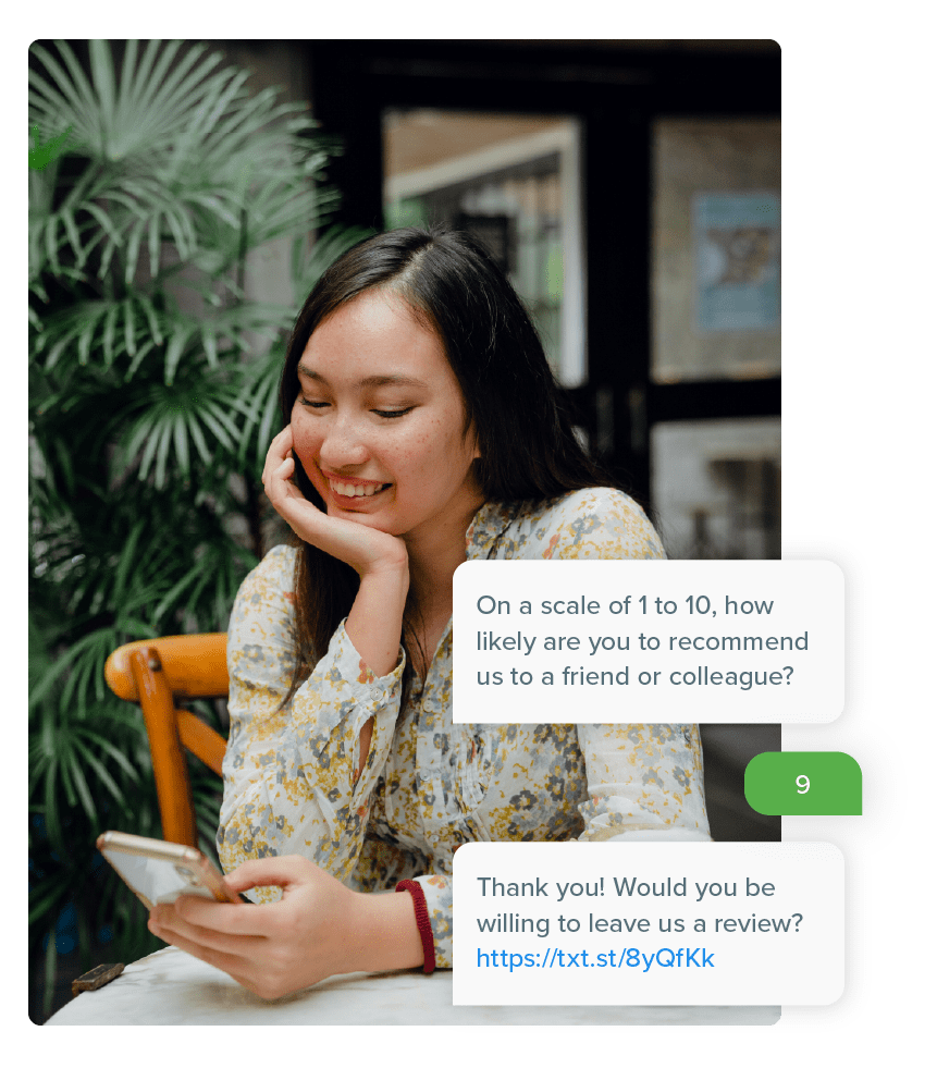 Easily Collect Feedback and Data with Text Surveys
