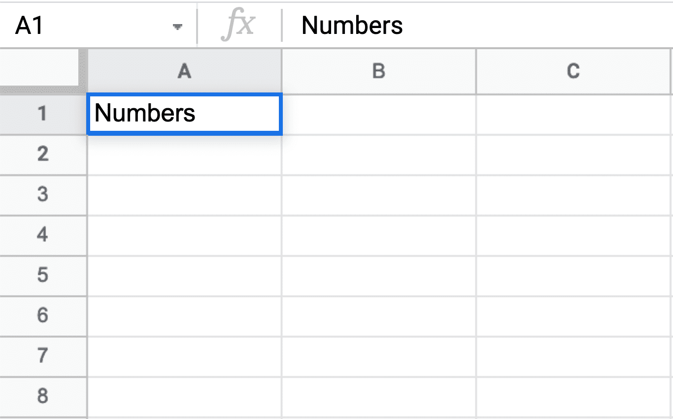 screenshot of Empty Cells Google Sheets button for SimpleTexting Integration
