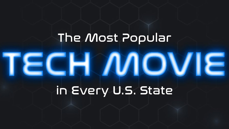 Image for Most Popular Tech Movie in Every State