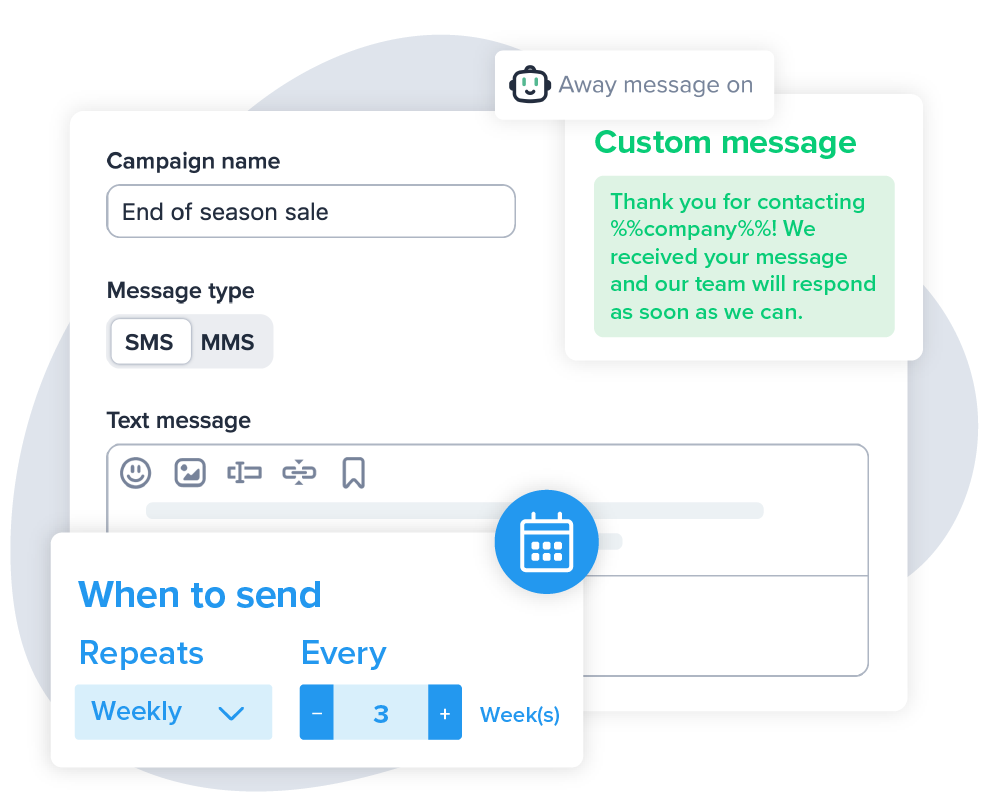 Automate text conversations and responses