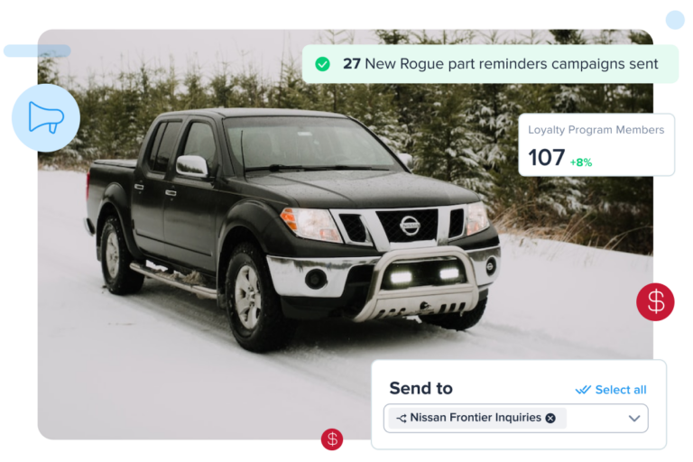 Nissan Dealership SMS templates