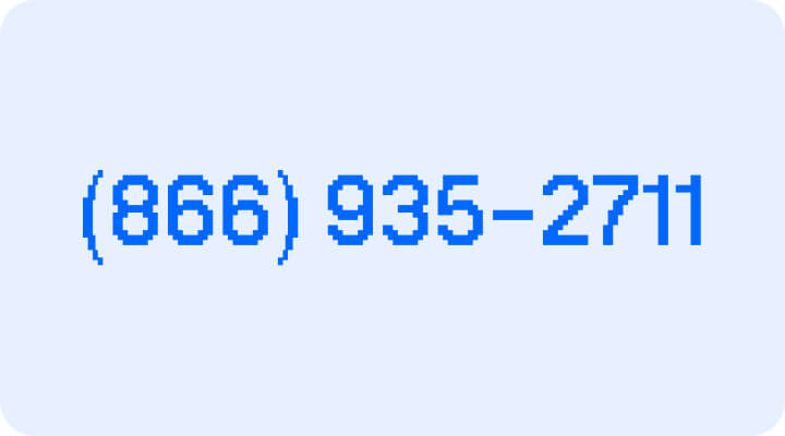 Example of a local number