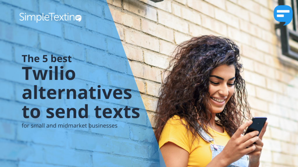 Image for The 5 best Twilio alternatives to send SMS texts for small and midmarket businesses
