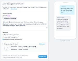 19 auto-reply text message examples to set up today - SimpleTexting