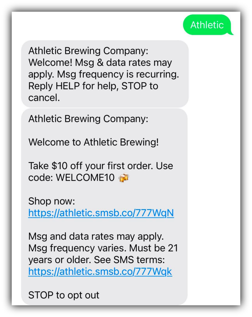 Optout compliance Tips and optout text message examples