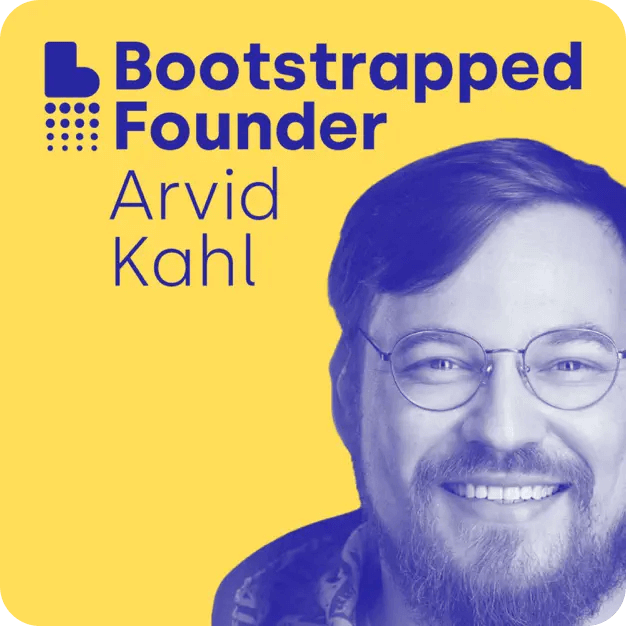 The Bootstrapped Founder podcast cover art