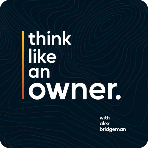 Think like an owner podcast cover art