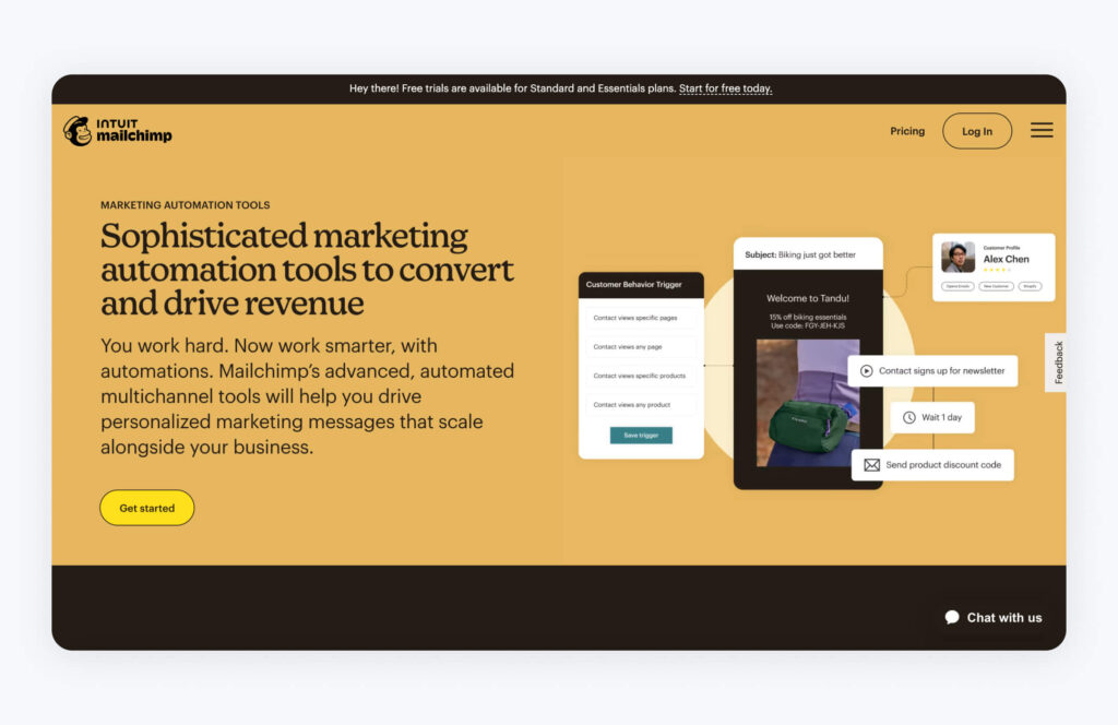 Mailchimp: best app for combining mass email and SMS