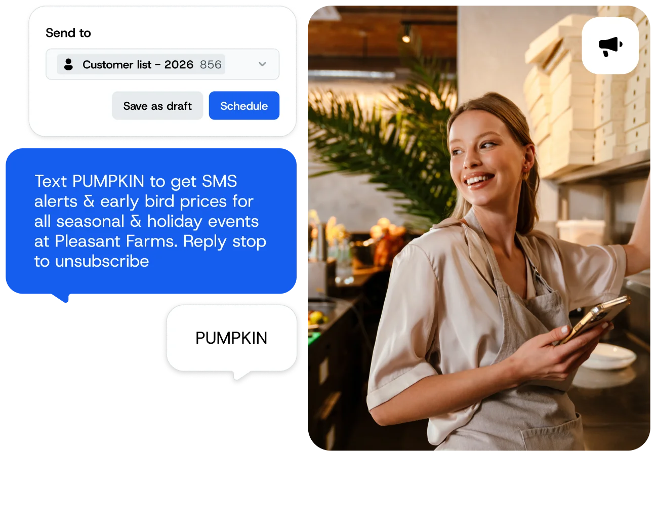 SMS marketing service