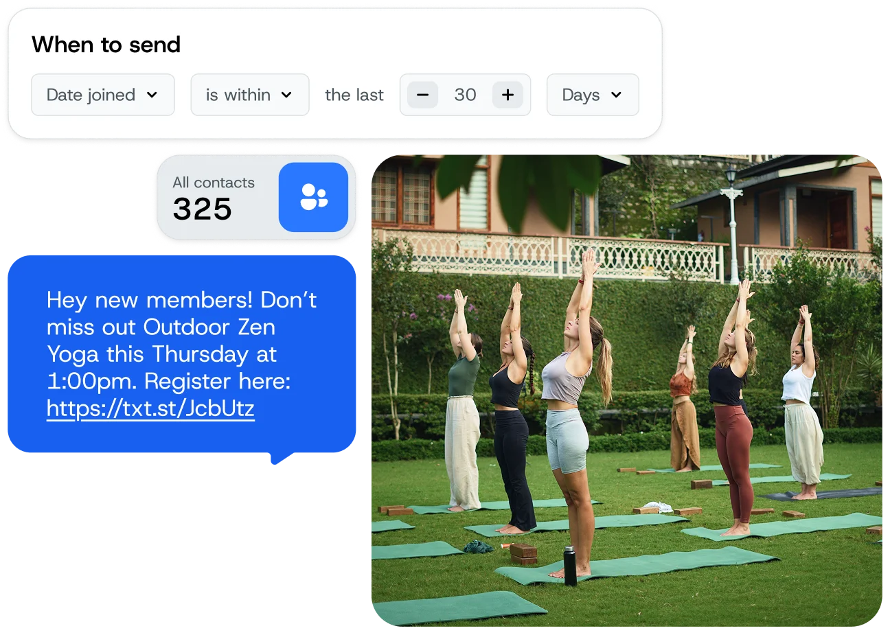 Image for Drive sales, replies, clicks, and more with SMS marketing blasts